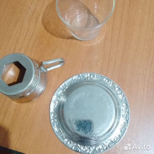 Подстаканник мельхиор СССР