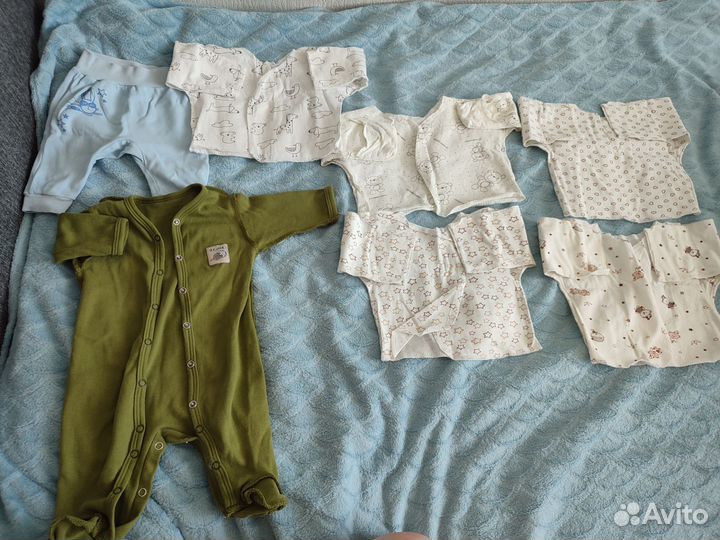 Пакет детских вещей 56-62 размер