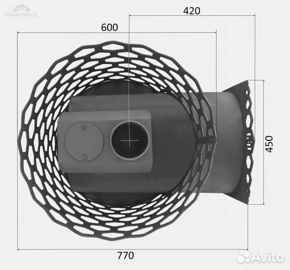Печь для бани Шихан