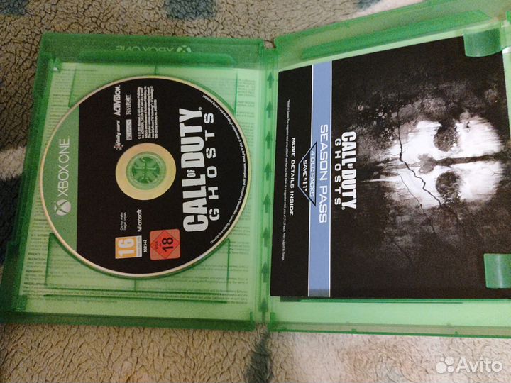 Игра на Xbox One call of duty ghosts