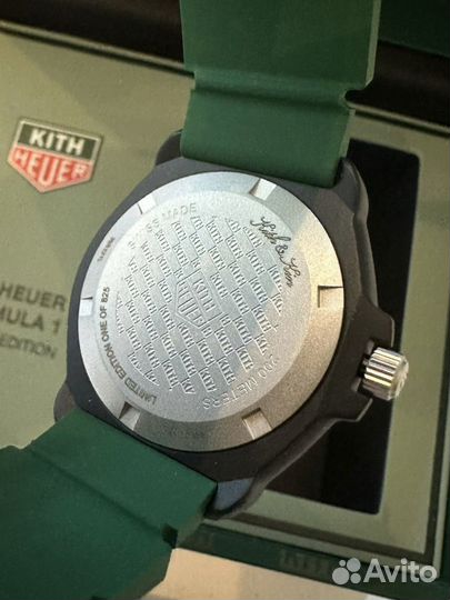 TAG heuer Formula 1 x kith, новые, оригинальные