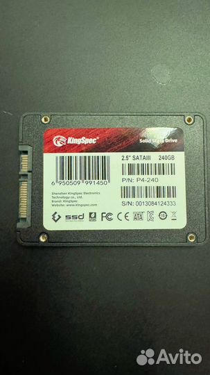 Ssd 240 gb Kingspec