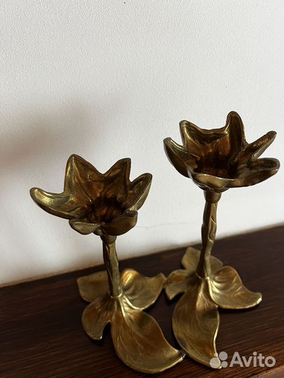 Подсвечник бронза