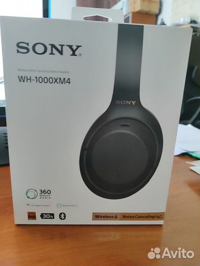 Беспроводные наушники sony wh 1000xm4, черный