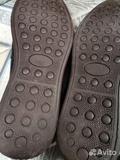 Лоферы мужские кожаные 43