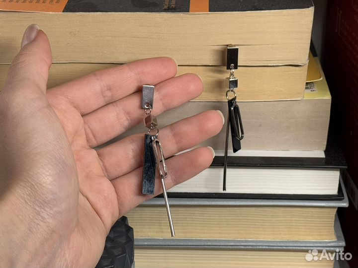 Серьги длинные