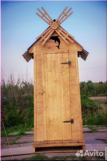 Дачный туалет с установкой GAR208