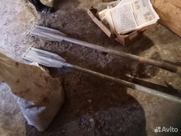 Весла алюминиевые