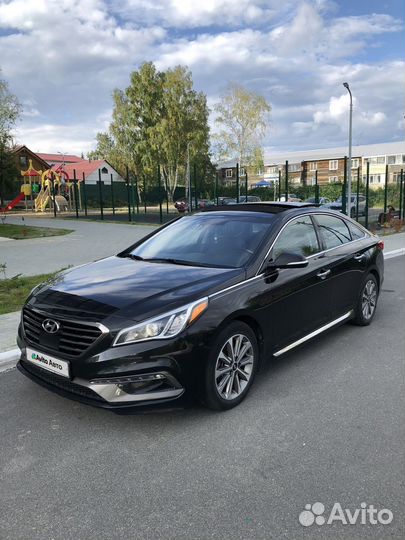 Hyundai Sonata 2.4 AT, 2015, 103 000 км