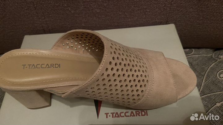 Туфли (сабо) женские из микрофибры, 38 размер