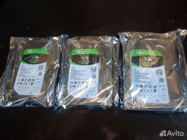Новый жесткий диск hdd seagate 1тб