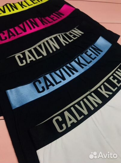 Нижнее белье трусы мужские calvin klein хлопок