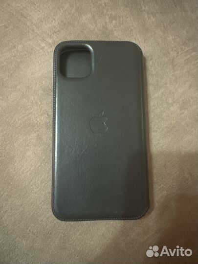 Чехол iPhone 11 pro max Leather Folio