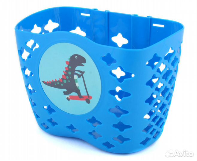 Корзинка для велосипеда передняя детская A-94 синя