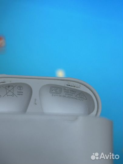 Кейс для airpods 2 a1602