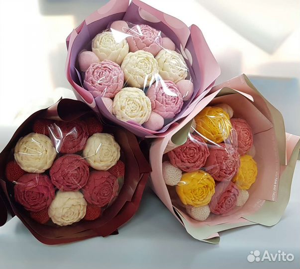 Букет из шоколадных роз