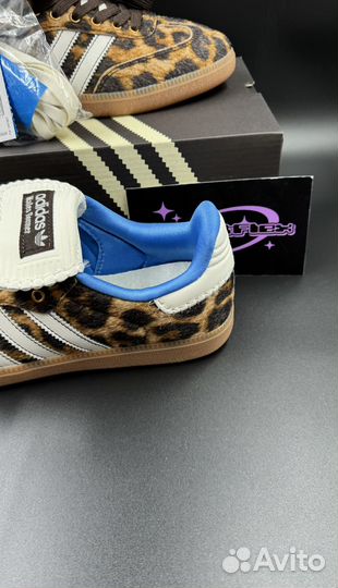 Adidas samba wales bonner leopard женские