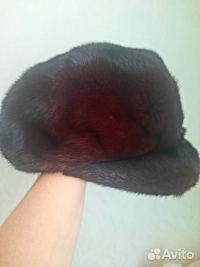 Шапка норковая женская