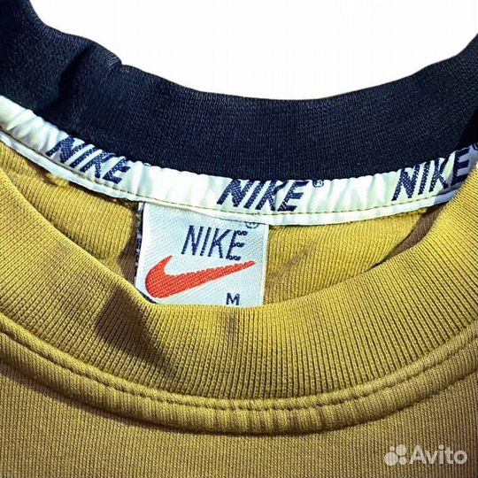 Широкая винтаж толстовка nike архив