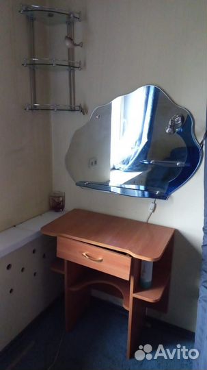 Полка настенная угловая стеклянная