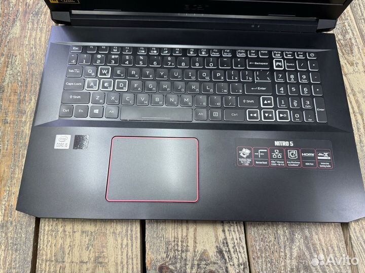 Игровой ноутбук Acer Nitro 5 17