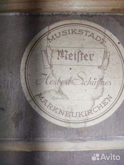 Классическая гитара Meifter 1967г
