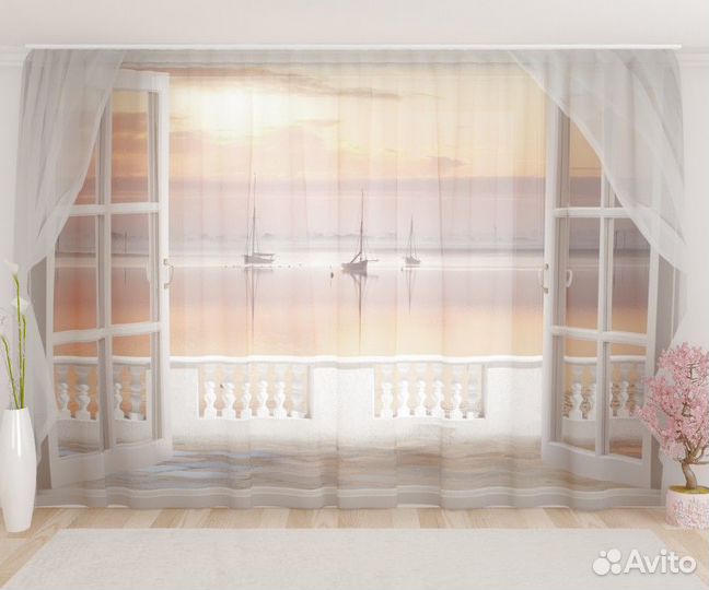 Тюль-вуаль(мелкий брак) фототюль