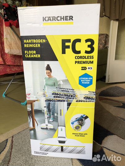 Электрошвабра Karcher FC 3