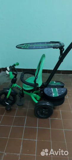 Детский велосипед бу с ручкой