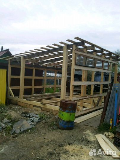 Плотник: гаражи' сараи' бани' срубы