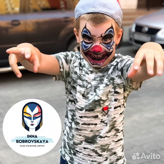 Аквагрим для взрослых и детей