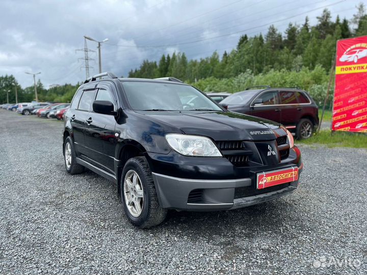 Mitsubishi Outlander 2.0 МТ, 2008, 199 000 км