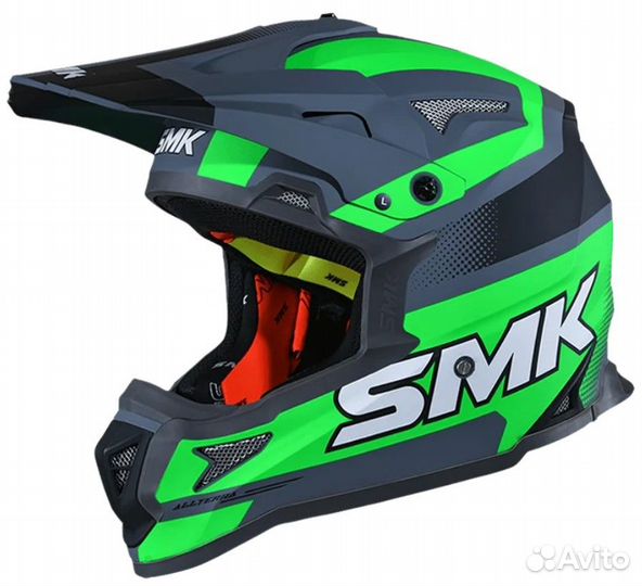 Мотошлем кроссовый SMK Allterra в Новосибирске