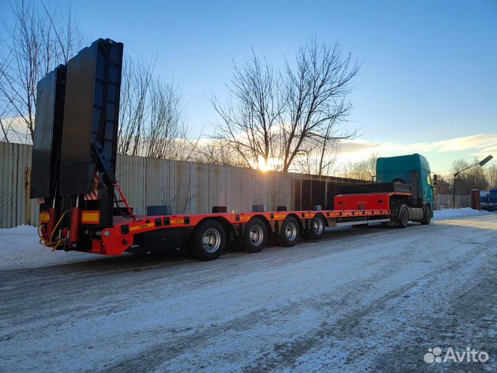 Тралл низкорамный, аренда, перевозки, комбайны, К7