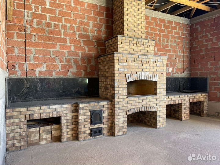 Камины мангалы