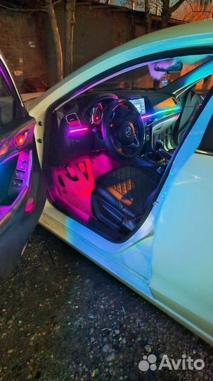 Подсветка салона автомобиля RGB