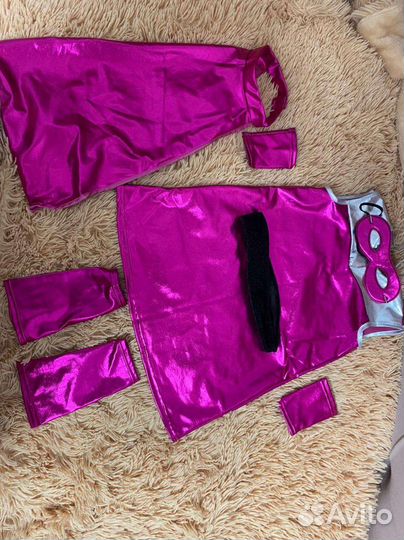 Костюм супергероя для девочки новогодний