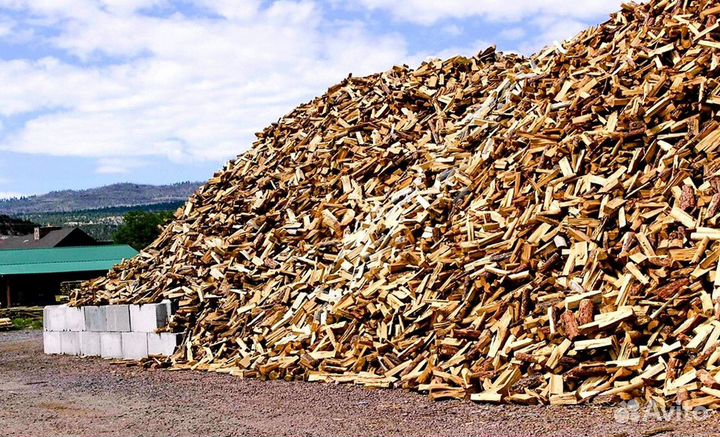 Дрова чурками