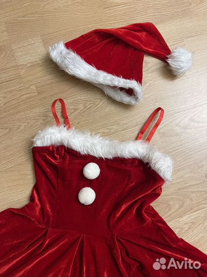 Костюм снегурочки 42