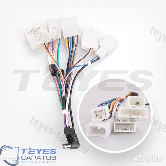 Магнитола Teyes CC3 4/32 экран Qled Toyota Rav14