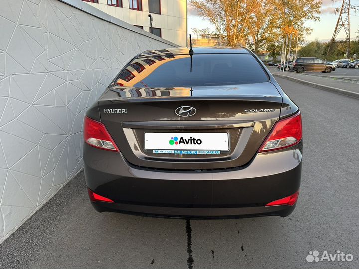 Hyundai Solaris 1.4 AT, 2015, 44 800 км