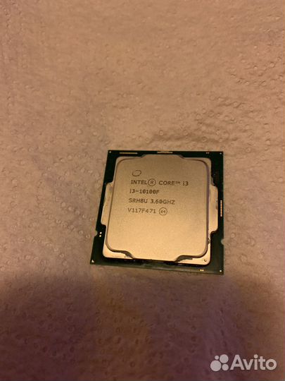 Процессор intel core i3 10100f