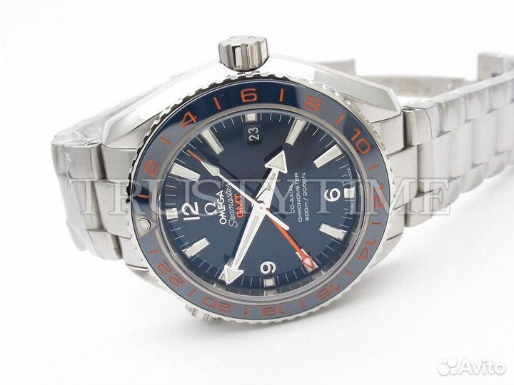 Часы Omega Seamaster Planet Ocean 600m CoAxial Master Chronometer GMT GoodPlanet 43.5mm 232.30.44.22