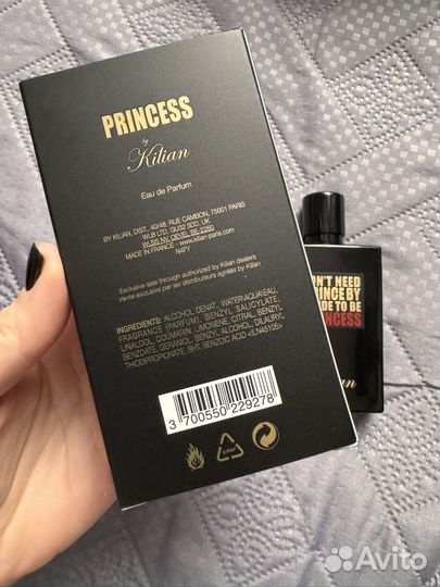 Парфюмерная вода kilian paris princess 50мл