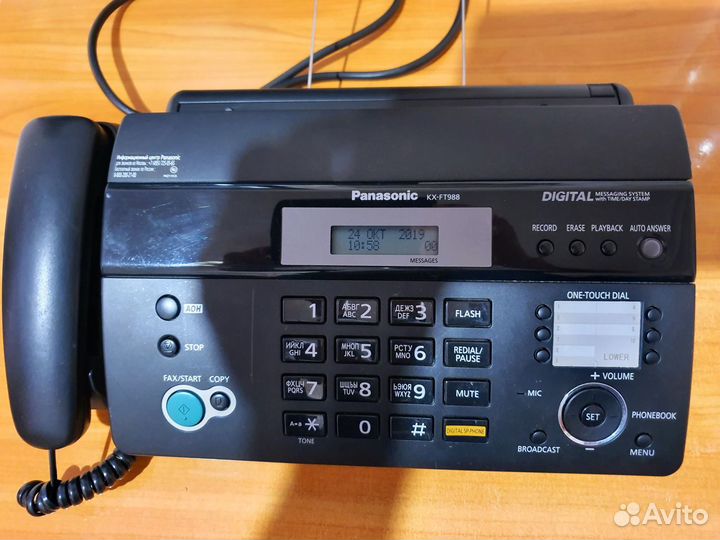Факс Panasonic KX-FT988