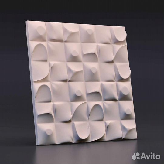 Гипсовая 3D панель 