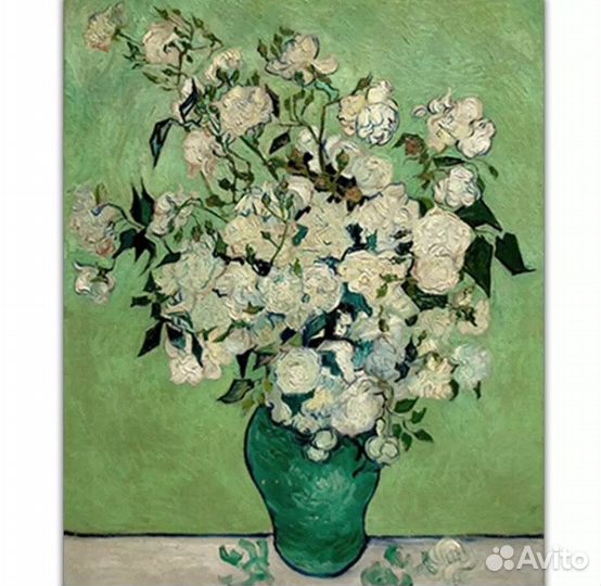 Большие Картины Ван Гога на холсте 55*75см