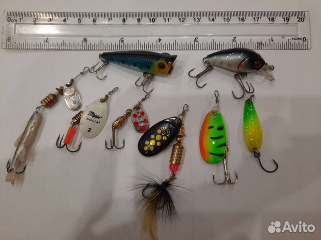 Блесны mepps.попер.воблер