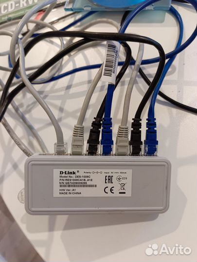 Коммутатор D-Link DES-1008C