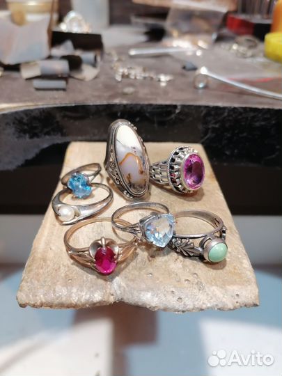 Серебряное кольцо